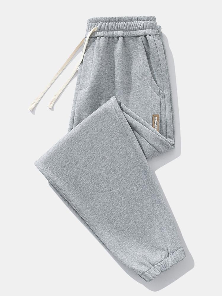 Bradley - Cotton Drawstring Joggers