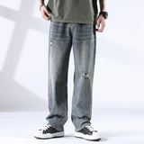 Bryce - Distressed Straight Leg Jeans