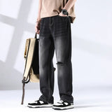 Bryce - Distressed Straight Leg Jeans