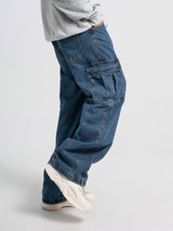 Colton - Relaxed Fit Cargo Jeans