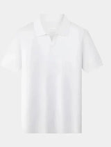 Alain - Open Collar Short Sleeve Polo