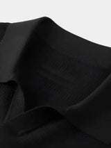 Alain - Open Collar Short Sleeve Polo
