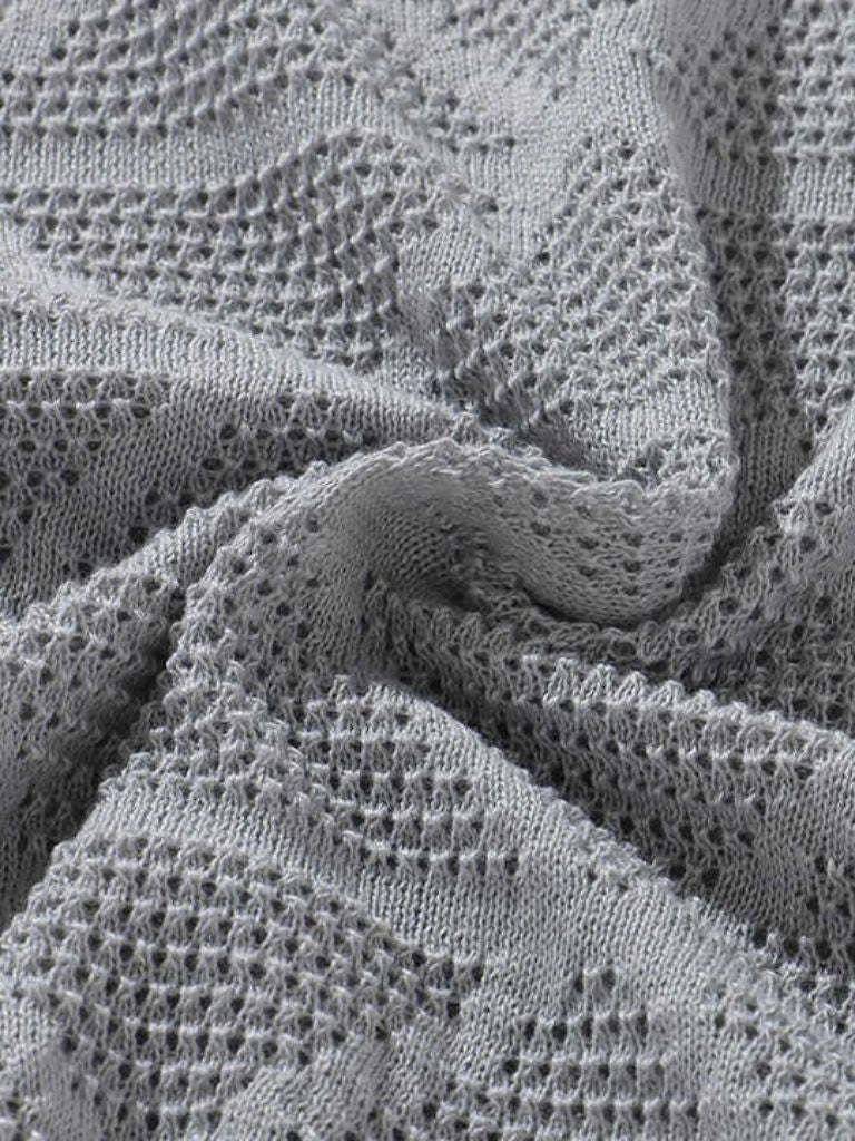 Daniel - Geometric Textured Polo