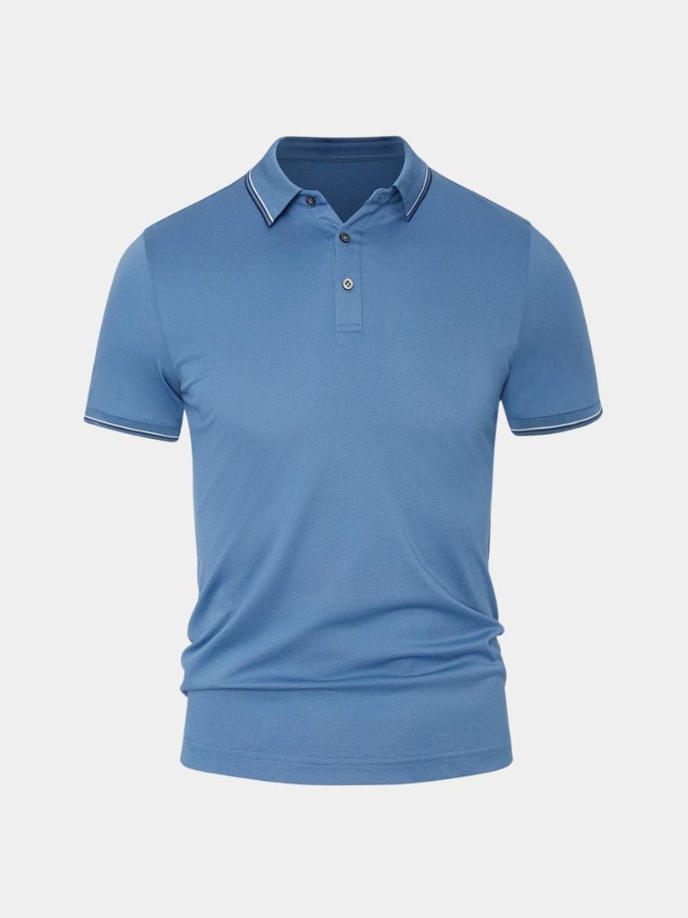 Justin - Blue Classic Polo