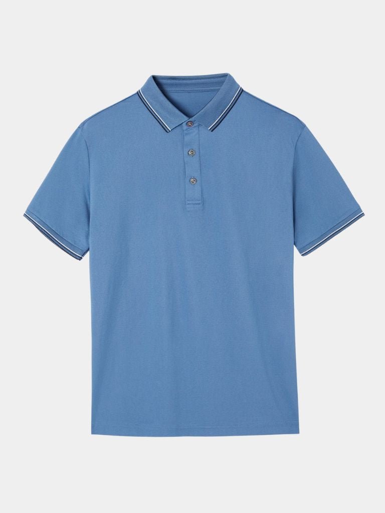 Justin - Blue Classic Polo