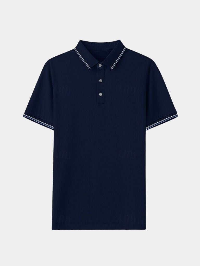 Justin - Blue Classic Polo