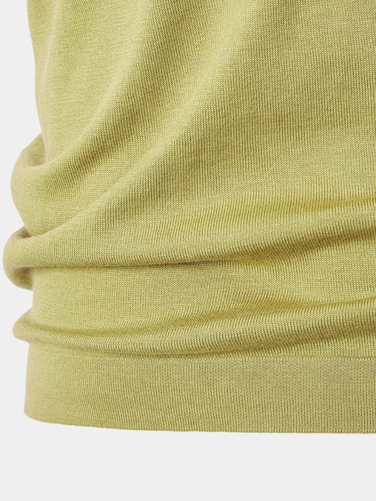 Brandon - Classic Short Sleeve Polo with Button Placket