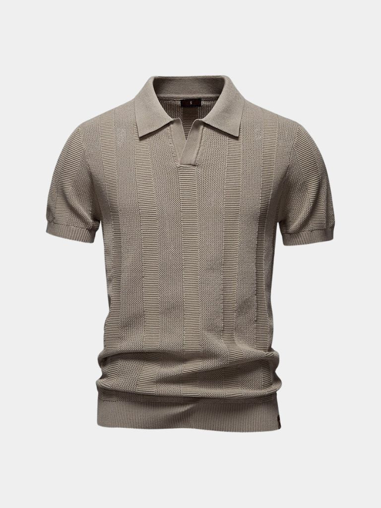 Bradley - Textured Knit Polo