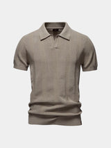 Bradley - Textured Knit Polo