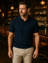 Bradley - Textured Knit Polo