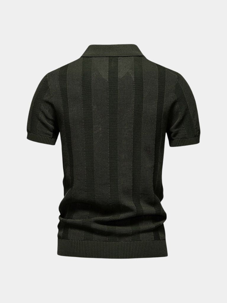 Bradley - Textured Knit Polo
