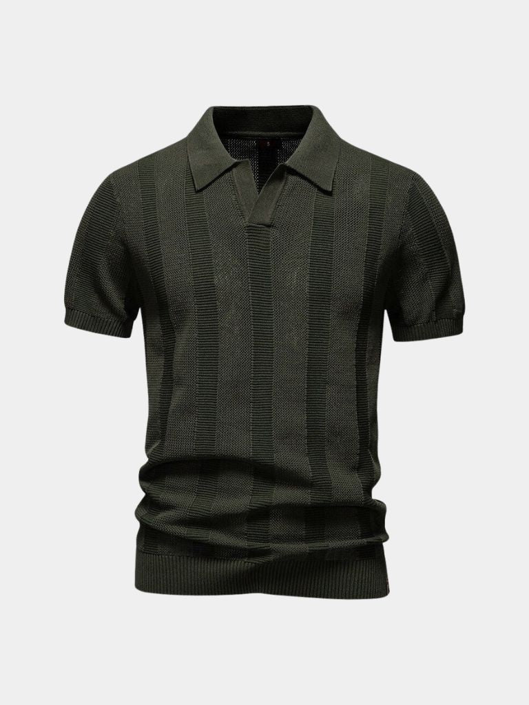 Bradley - Textured Knit Polo