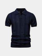 Bradley - Textured Knit Polo
