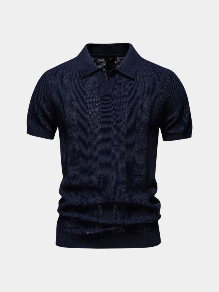 Bradley - Textured Knit Polo