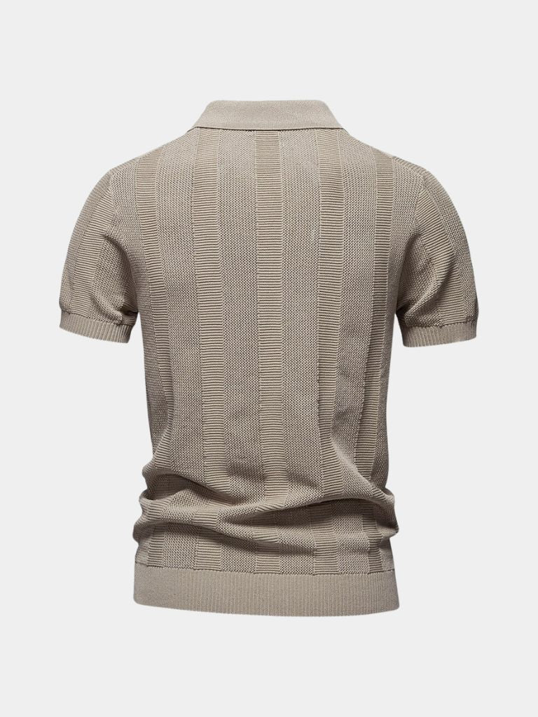 Bradley - Textured Knit Polo