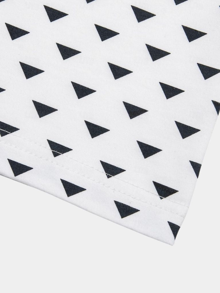 Brent - Black Patterned Polo