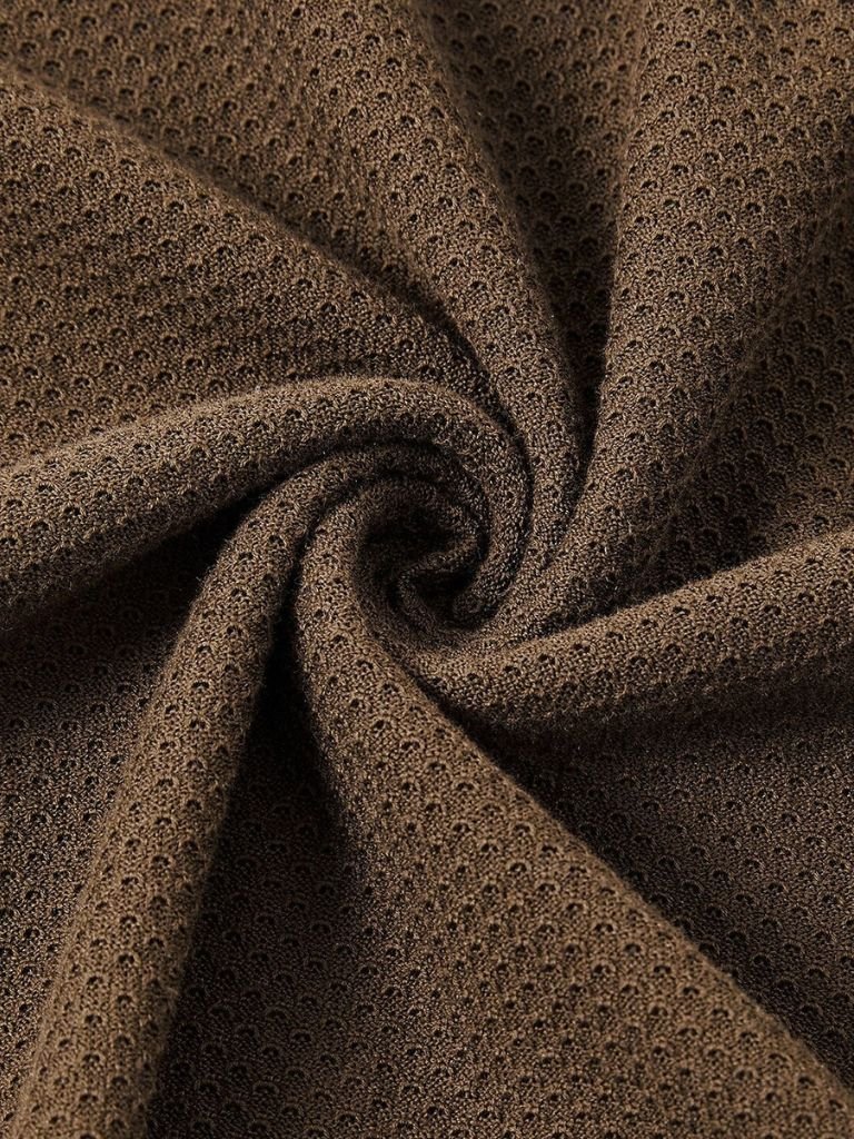 Bryce - Knit Polo with Open Lapel Collar