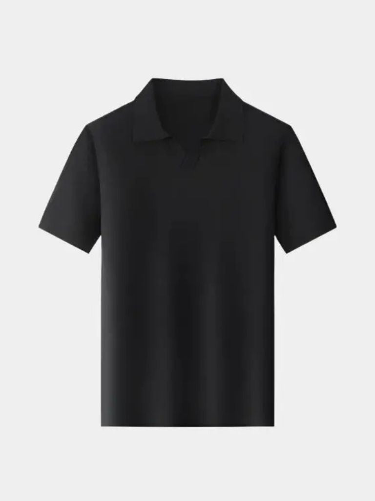 Colton - Open Collar Short Sleeve Shirt