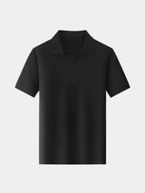 Colton - Open Collar Short Sleeve Shirt