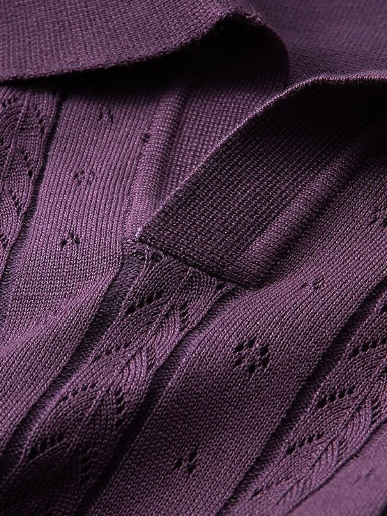Curtis - Textured Knit Polo