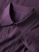 Curtis - Textured Knit Polo