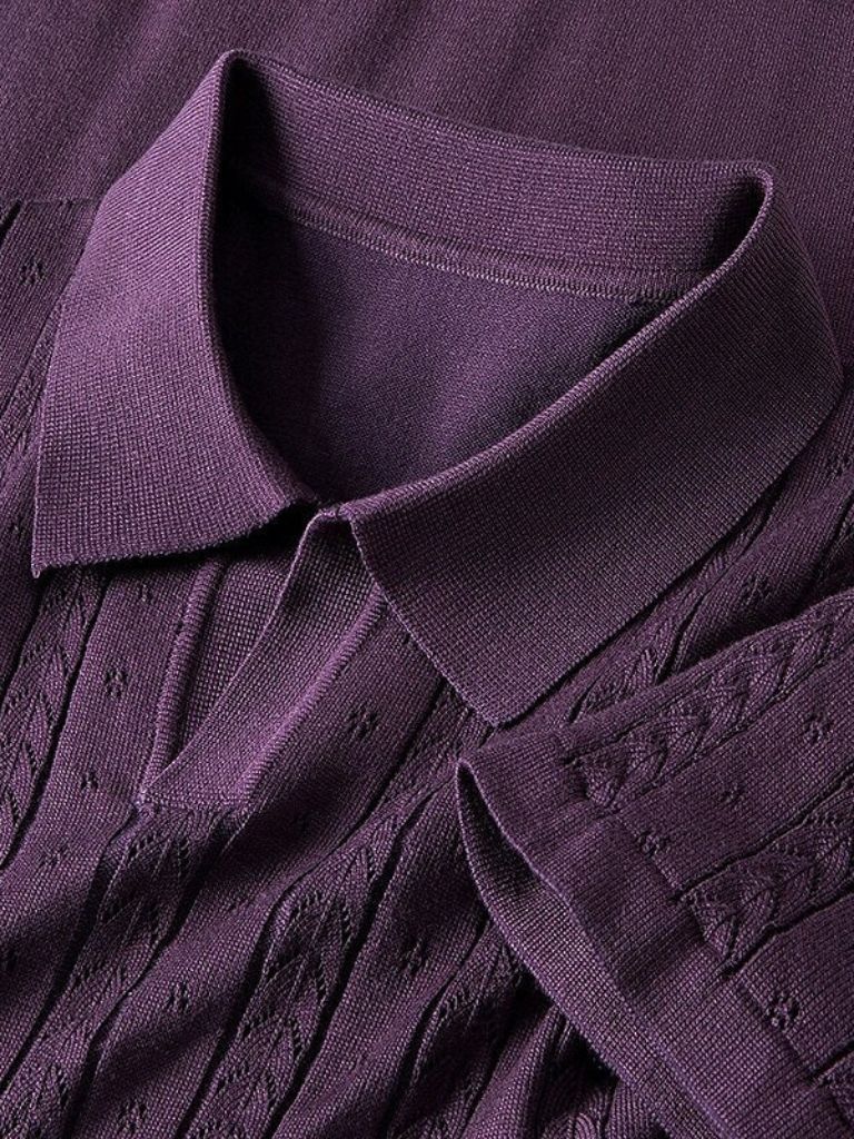Curtis - Textured Knit Polo
