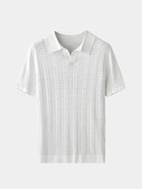 Curtis - Textured Knit Polo