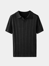 Curtis - Textured Knit Polo