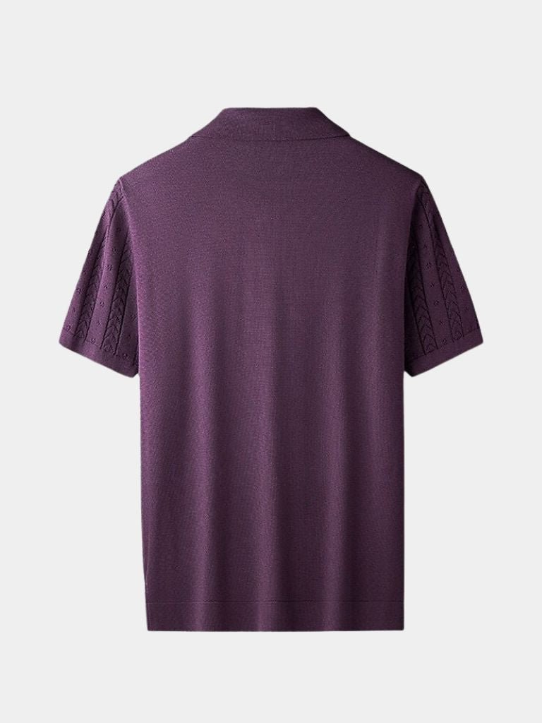 Curtis - Textured Knit Polo