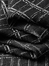 Dallas - Black Textured Knit Polo