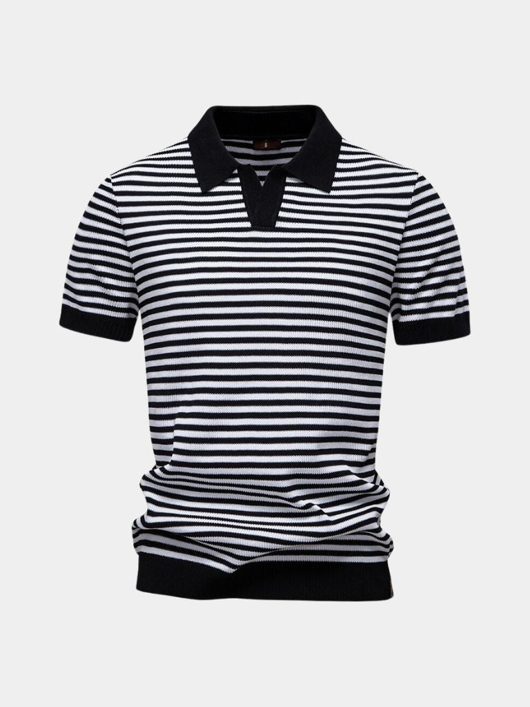 Eric - Striped Polo