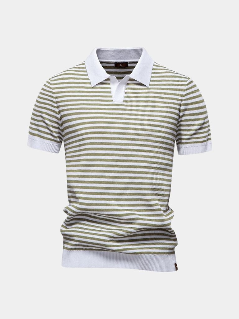 Eric - Striped Polo