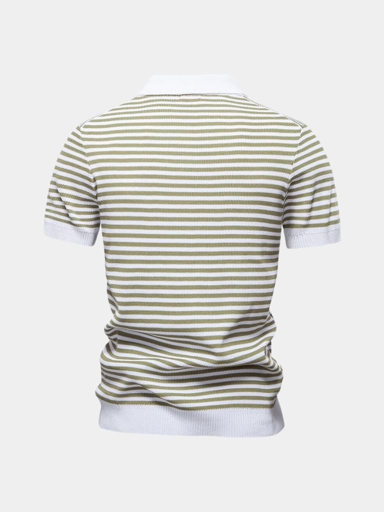 Eric - Striped Polo