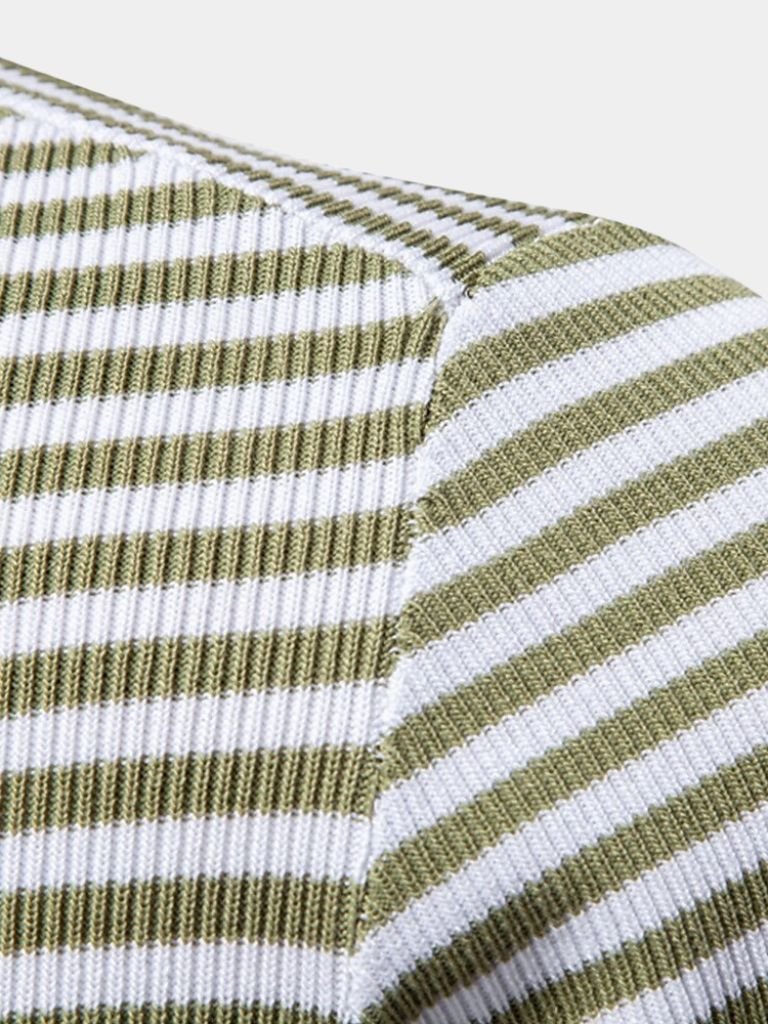 Eric - Striped Polo