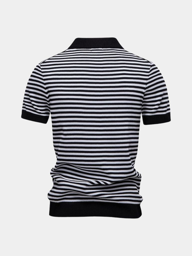 Eric - Striped Polo