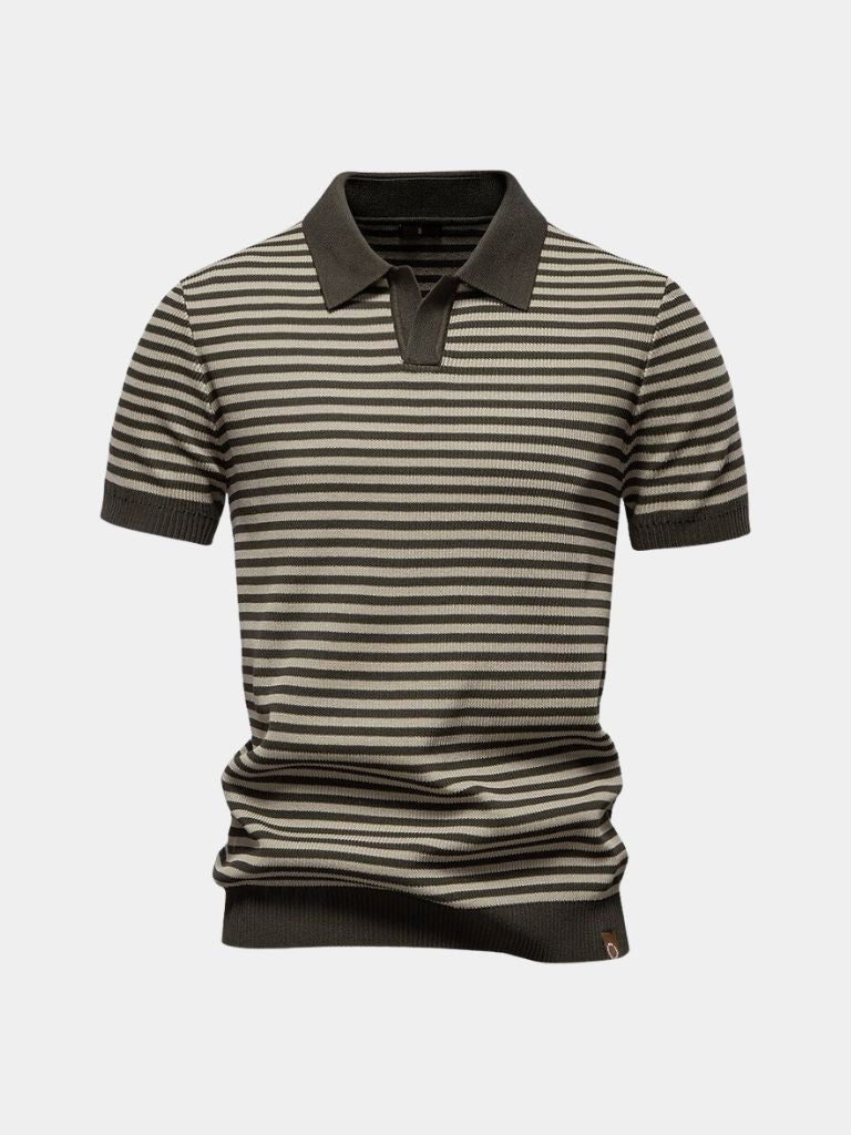 Eric - Striped Polo