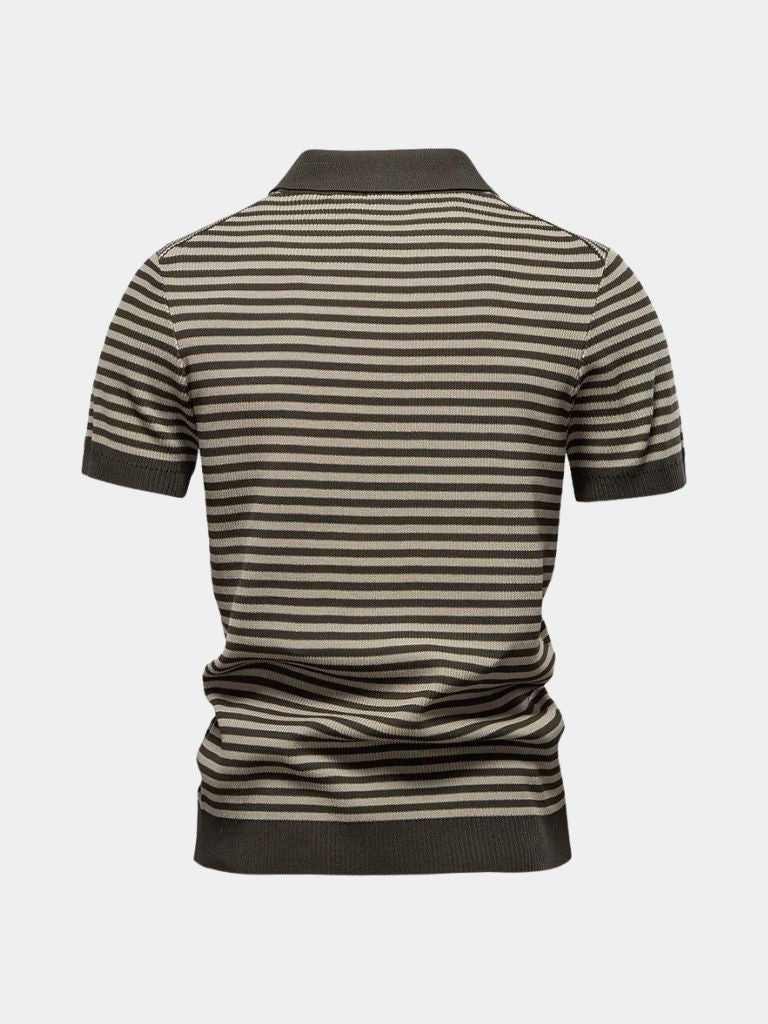 Eric - Striped Polo