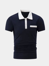 Garrett - Contrast Collar Polo