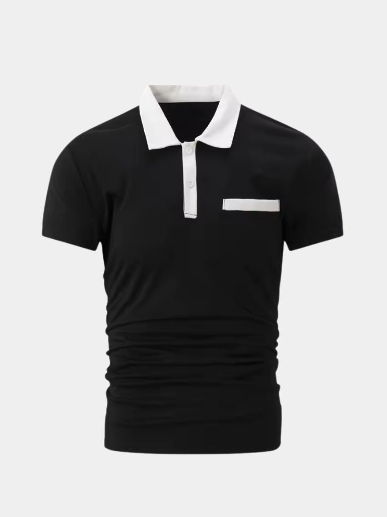 Garrett - Contrast Collar Polo