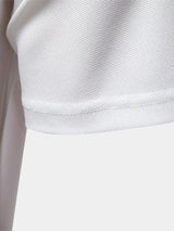 Graham - White Polo with Chest Pocket