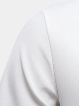 Graham - White Polo with Chest Pocket