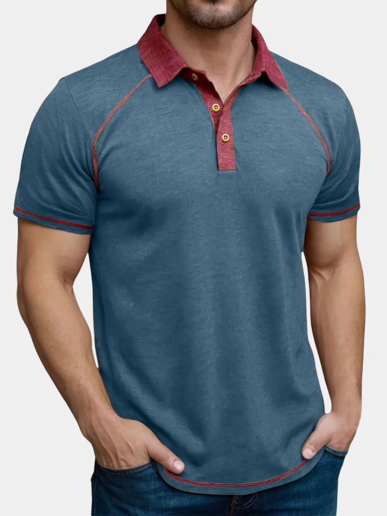 Grant - Contrast Piping Polo