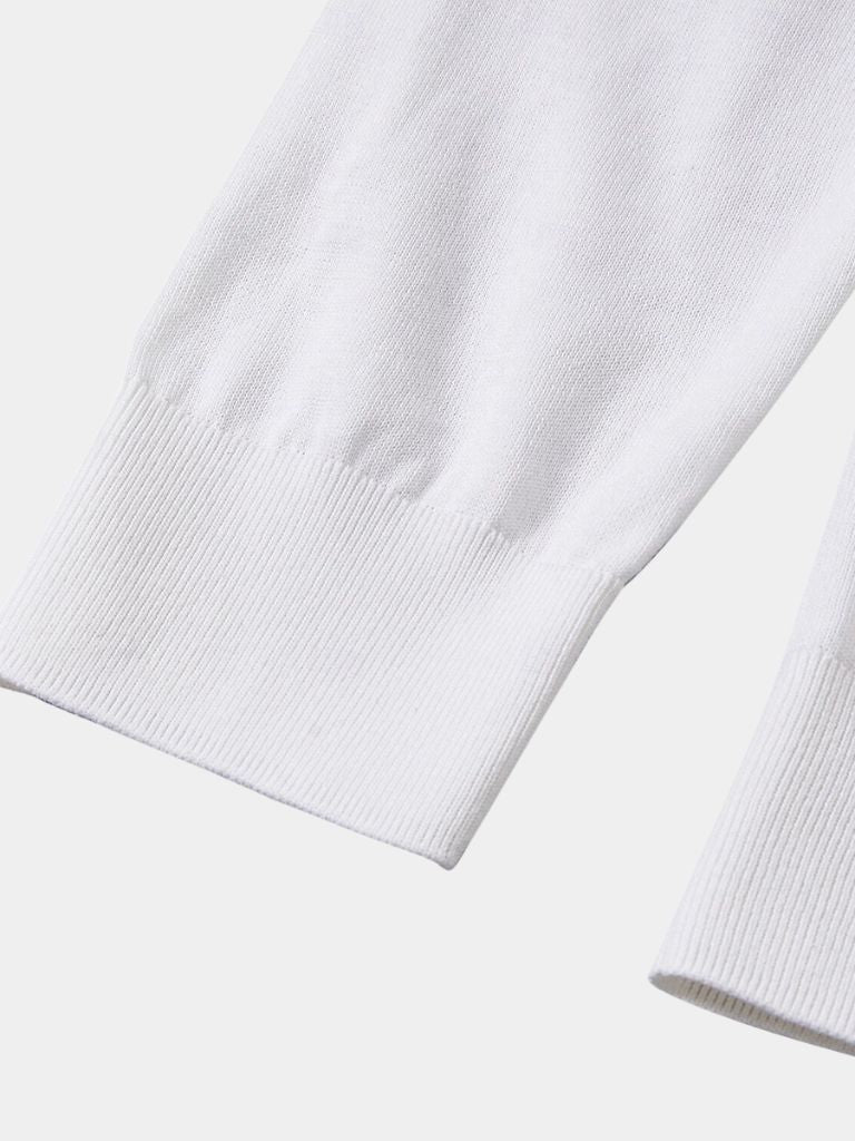 Jared - Long Sleeve Zip Polo
