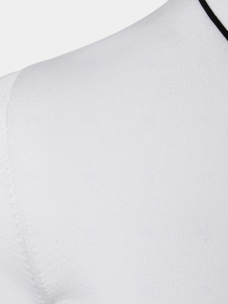 Jared - Long Sleeve Zip Polo