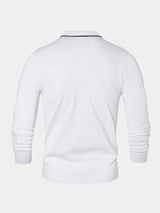 Jared - Long Sleeve Zip Polo