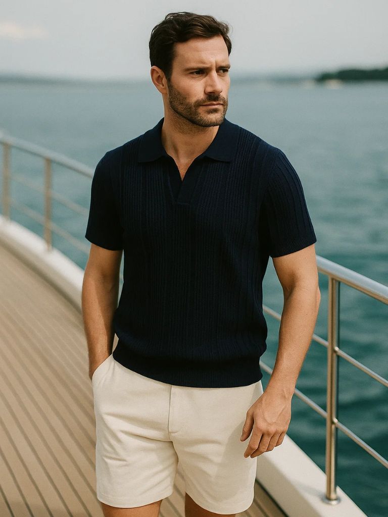 Jeremy - Textured Polo