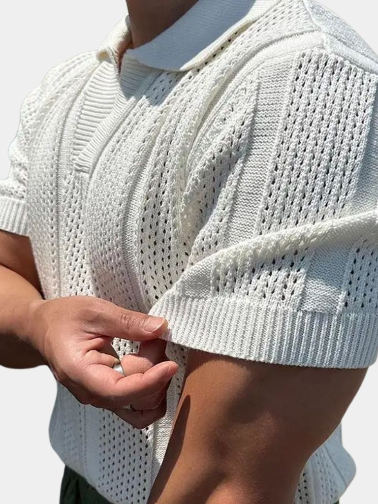 Jeremy - Textured Polo