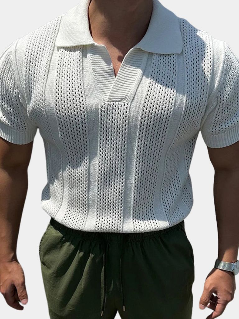 Jeremy - Textured Polo