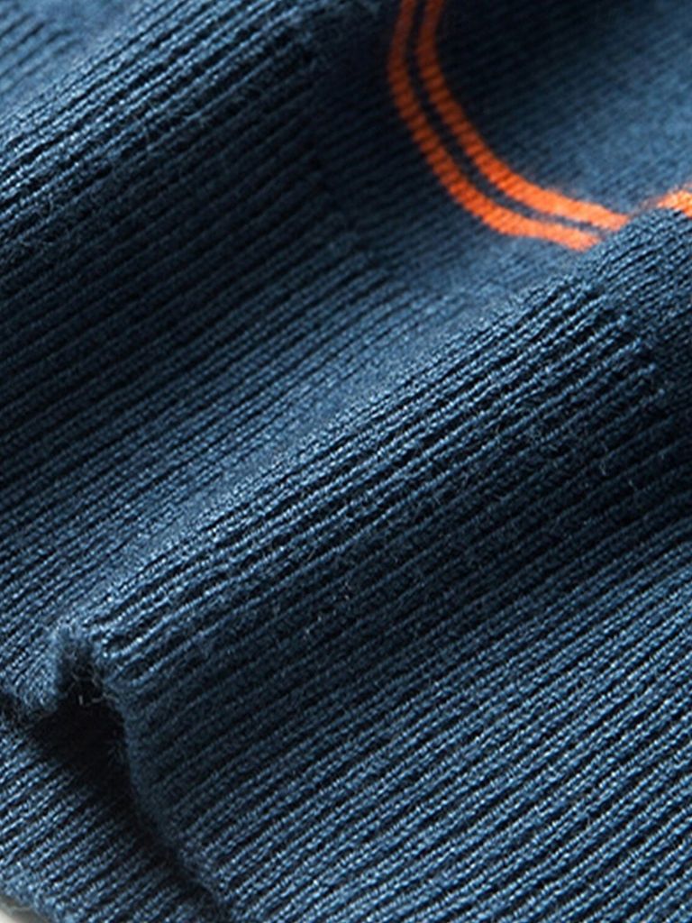 Colton - Striped Long Sleeve Polo