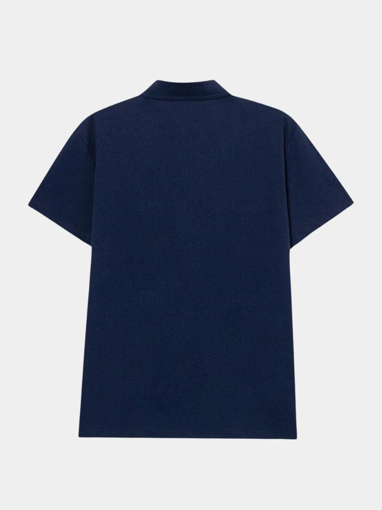 Corey - Dark Navy Classic Polo